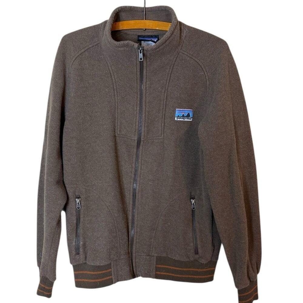 Patagonia Men’s Sz Small Phil's Fleece Jacket Style #25765 in Brown